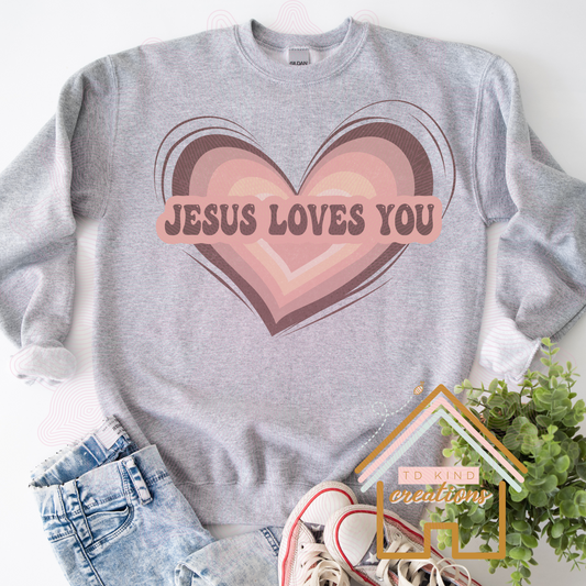 F11- Jesus Loves You - HTV PRINT ONLY