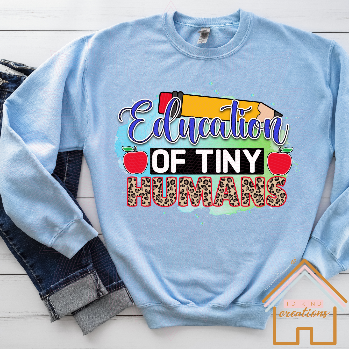 T33 - Education of Tiny Humans - HTV PRINT ONLY