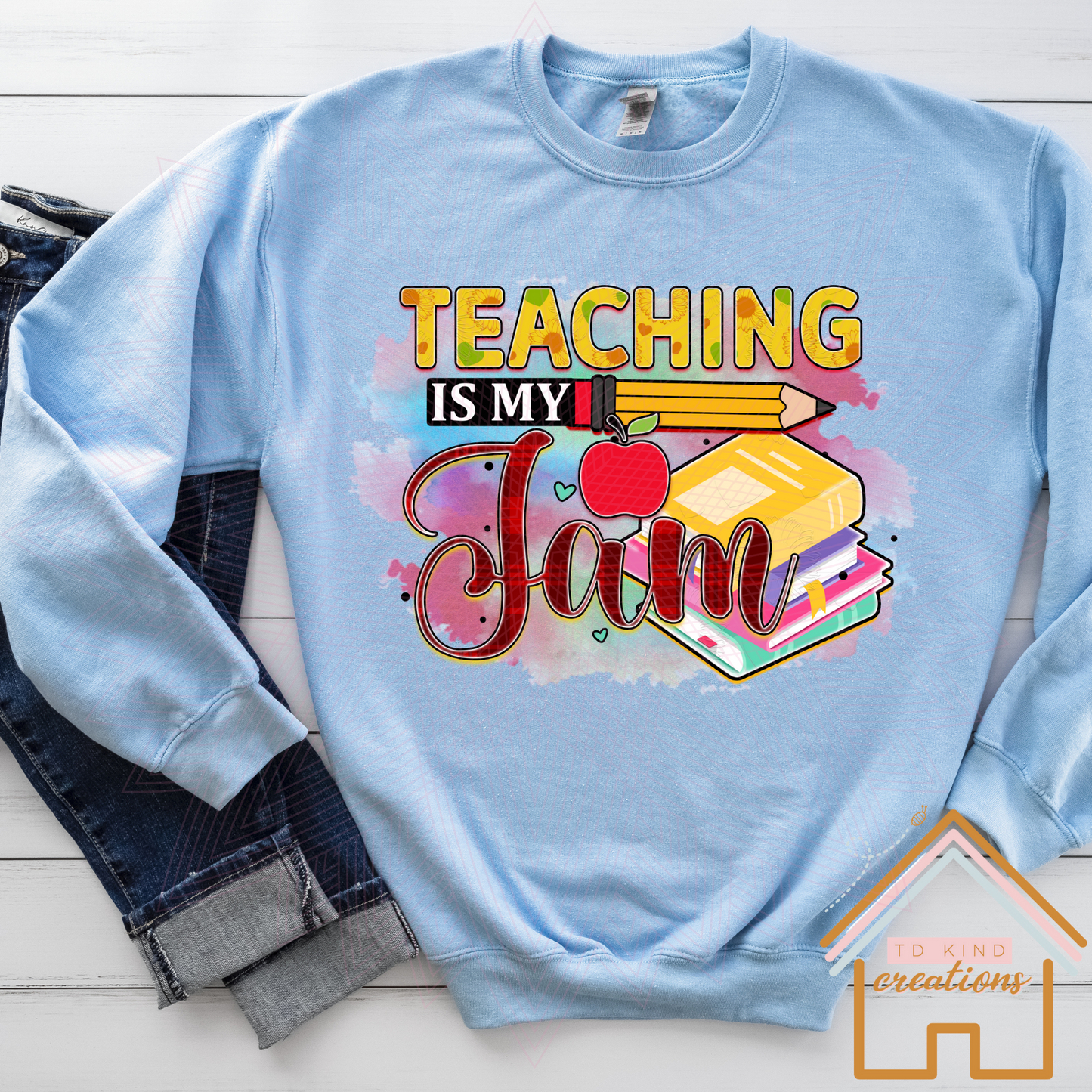 T34 - Teaching is my Jam - HTV PRINT ONLY