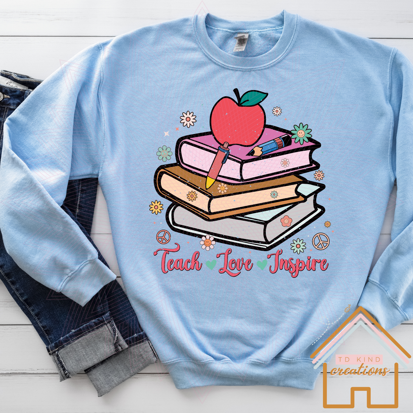 T44 - Teach Love Inspire - HTV PRINT ONLY