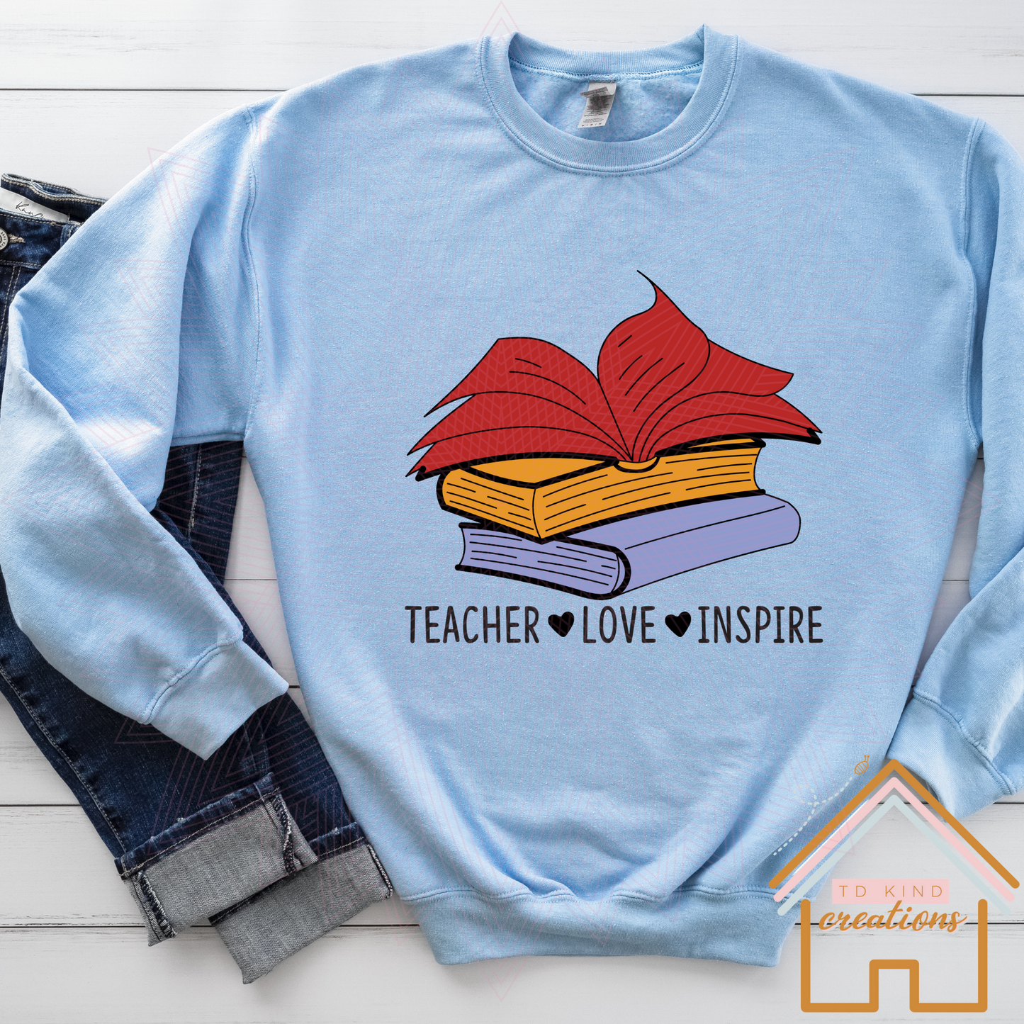 T46 - Teach Love Inspire - HTV PRINT ONLY