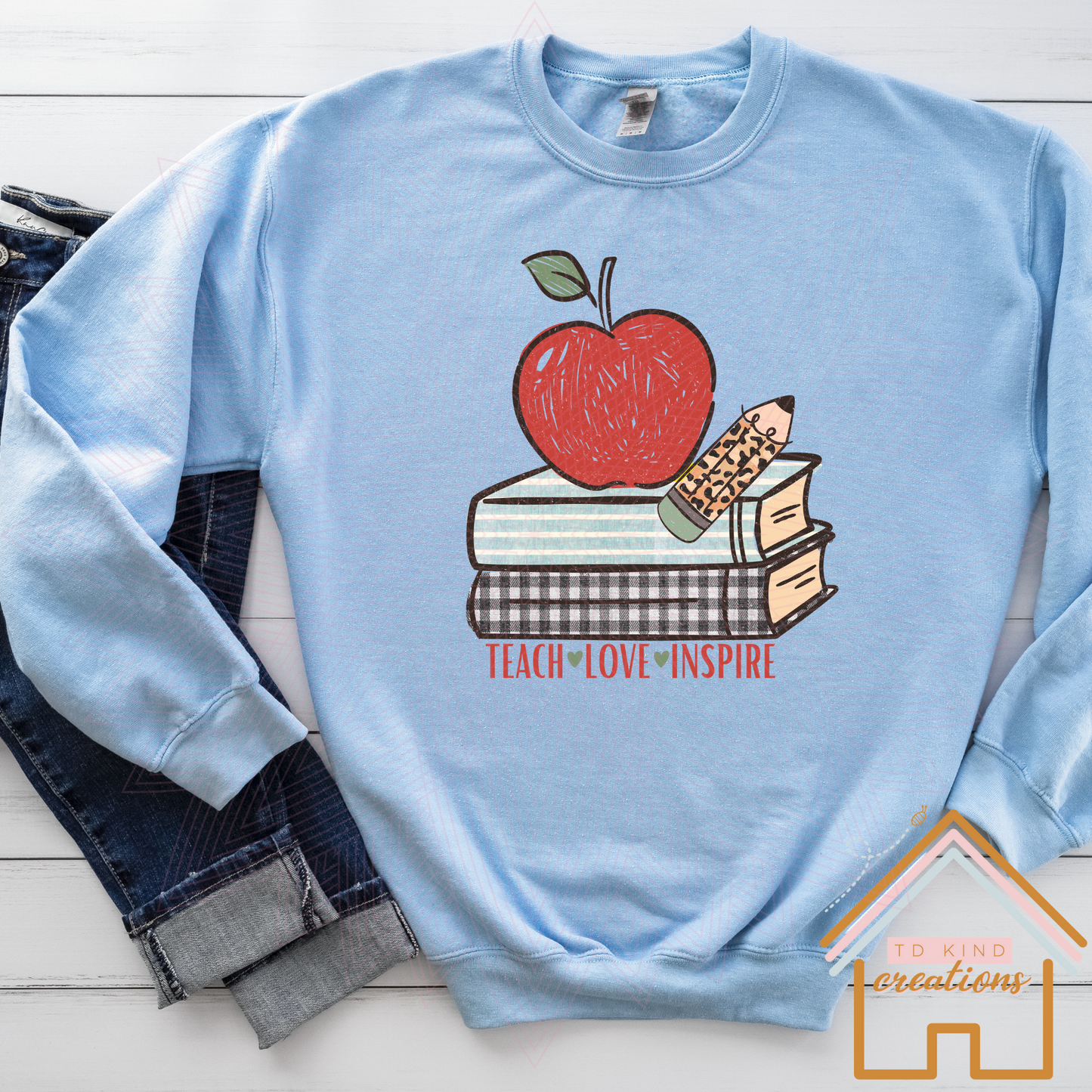 T48 - Teach Love Inspire - HTV PRINT ONLY