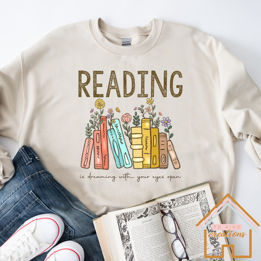 B5 - Reading is Dreaming - HTV PRINT ONLY