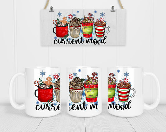 Holiday "Current Mood" Mug 03